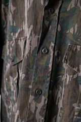 Mossy Oak Camouflage Shirt Made in USA American outdoor brand camouflage printed shirt Made in the United States