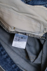 MATSUFUJI Denim Wide Trousers INDIGO Japanese designer brand knee pleated three-dimensional denim wide pants