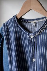 Ban Restructure Hand sewing Denim Cuts Shirt G style