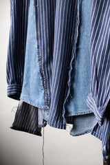 Ban Restructure Hand sewing Denim Cuts Shirt G style