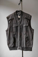Dolce & Gabbana 00s Cargo Vest D&G軍事風格多口袋背心 義大利製