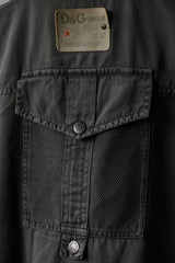 Dolce & Gabbana 00s Cargo Vest D&G軍事風格多口袋背心 義大利製