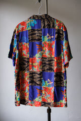 Polo Ralph Lauren Patchwork Hawaiian Shirt 羅夫·勞倫 虎斑迷彩花紋拼接夏威夷襯衫
