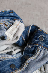 Levi's 70's Vintage 501 Selvedge Denim Jeans original vintage selvedge denim pants made in 6 factories in the United States