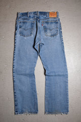 Levi's 517 Bootcut Acid washed Denim Jeans