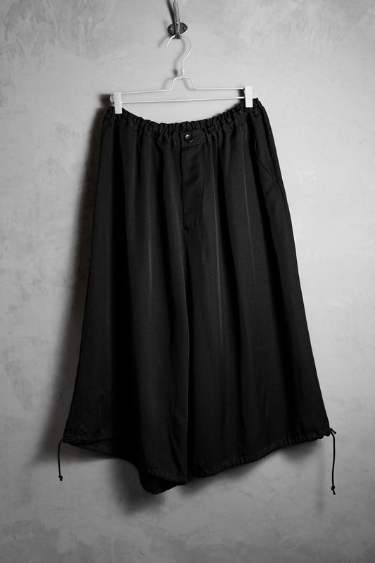 Ground Y Yohji Yamamoto Tencel Pants 山本耀司副線 天絲低檔寬褲 可縮口