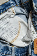 Levi's 517 Bootcut Acid washed Denim Jeans