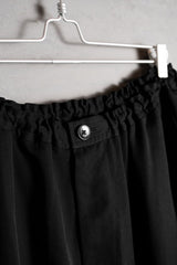 Ground Y Yohji Yamamoto Tencel Pants 山本耀司副線 天絲低檔寬褲 可縮口