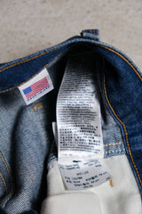 リーバイス ヴィンテージ クロージング 606 BIG E オレンジタブ デニム ジーンズ レプリカ オレンジラベル アメリカンダークデニムパンツ 42Talon