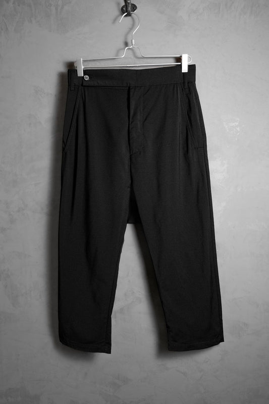 ODEUR Wool Low Crotch Cropped Pants 瑞典設計師品牌 羊毛低檔九分褲