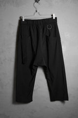ODEUR Wool Low Crotch Cropped Pants 瑞典設計師品牌 羊毛低檔九分褲