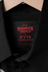 S’YTE Yohji Yamamoto x Stranger Things Omnibus Printed Patch Long Shirt 怪奇物語聯名 貼布長版襯衫