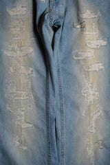 Dolce & Gabbana Distressed Denim Jeans Distressed low-rise jeans made in Italy