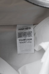 KENZO ユーティリティ カーゴベスト ホワイト キャンバス ワークベスト