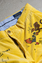 ポロ ラルフローレン ペイント コーデュロイ パンツ