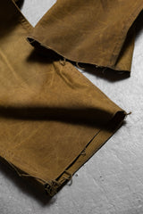 フィルソン オイルフィニッシュ シングルティンパンツ アメリカの100年の歴史を誇るブランド サスペンダーバックル コットン ワックス加工 ワークパンツ