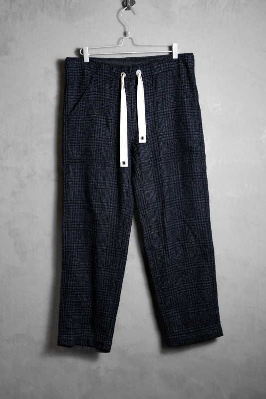 Mountain Research Easy Pants Japanese outdoor functional brand wool plaid elastic wide pants