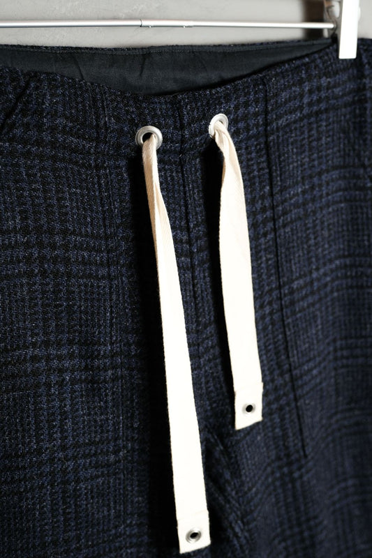 Mountain Research Easy Pants Japanese outdoor functional brand wool plaid elastic wide pants