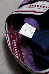 Frapbois x Wild Things プリントパッチパンツ 日本ブランドの共同ブランドプリントパッチワークローライズクロップドパンツ