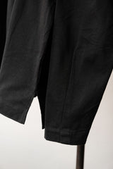 STILL BY HAND 18S/S ロングスリーブTシャツ 日本人デザイナーブランド シンプル ロングスリーブTシャツ ブラック