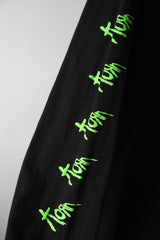 KORN セルフタイトルアルバムプリント L/S Tシャツ Korn アメリカのメタルバンドのプリント長袖Tシャツ