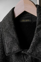 1920~30s Vintage Brown’s Beach Salty & Pepper Jacket 胡椒鹽布羊毛工作夾克 袖子裁短