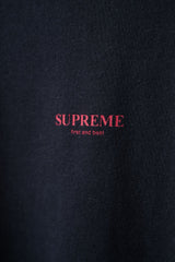 Supreme F/W18 First and Best Tee Navy 小標語短T