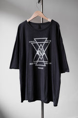 VACANT Human Gate Tee 台灣設計師品牌 落肩寬版印花短T