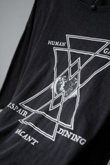 VACANT Human Gate Tee 台灣設計師品牌 落肩寬版印花短T