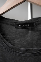 WIZZARD "Oscillations Circle Again" Cut Sew Tee 日本設計師品牌 天竺棉落肩寬版印花短T