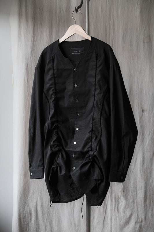 Professor.E 23FW - Oversized Drawstring Shirt