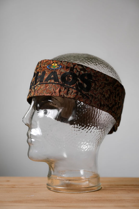 ヴィヴィアン・ウエストウッド ヴィンテージ ジャカード ヘッドバンド ヴィヴィアン・ウエストウッド ジャカード ヘッドバンド イタリア製