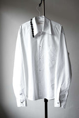 ナマチェコ メタルボタンカラーシャツ ベルギーデザイナーブランドのメタルボタンカラーシャツ