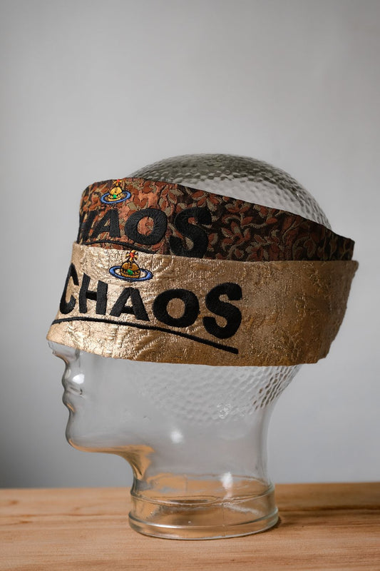 ヴィヴィアン・ウエストウッド ヴィンテージ ジャカード ヘッドバンド ヴィヴィアン・ウエストウッド ジャカード ヘッドバンド イタリア製