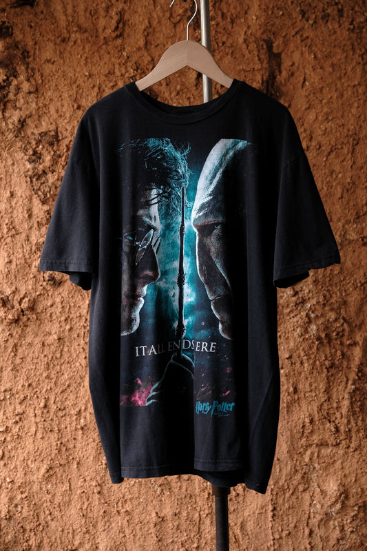 Harry Porter and the Deathly Hollows Movie Promo Tee 哈利波特 死神的聖物 電影短T
