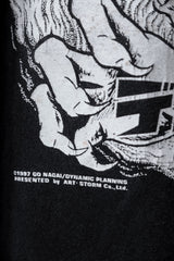 1997 DevilMan by GO NAGAI/DINAMIC PLANNING Manga Tee Nagai Go Devil Man Comic Short Tee Made in the United States