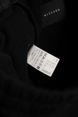 WIZZARD Wool Drop-Crotch Pants Japanese designer brand different material pocket wool low-end flying squirrel pants made in Japan