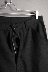 Comme des Garcons Homme Plus AD2010 Wool Pants Kawakubo Rei Men's Mainline Knee Patch Wool Pants