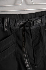 and wander Pocket Stretch Pants Japanese designer brand double pocket functional trousers