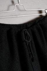 Yohji Yamamoto Wool Easy Wide Pants 山本耀司抓絨羊毛鬆緊寬褲