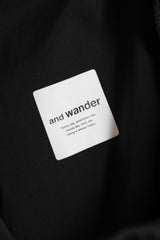 and wander Pocket Stretch Pants Japanese designer brand double pocket functional trousers