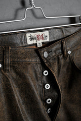 STUSSY BIG OL’ Coated Cotton Trousers 塗層棉質長褲