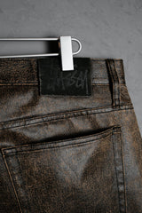 STUSSY BIG OL’ Coated Cotton Trousers 塗層棉質長褲