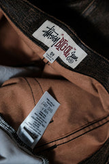 STUSSY BIG OL’ Coated Cotton Trousers 塗層棉質長褲