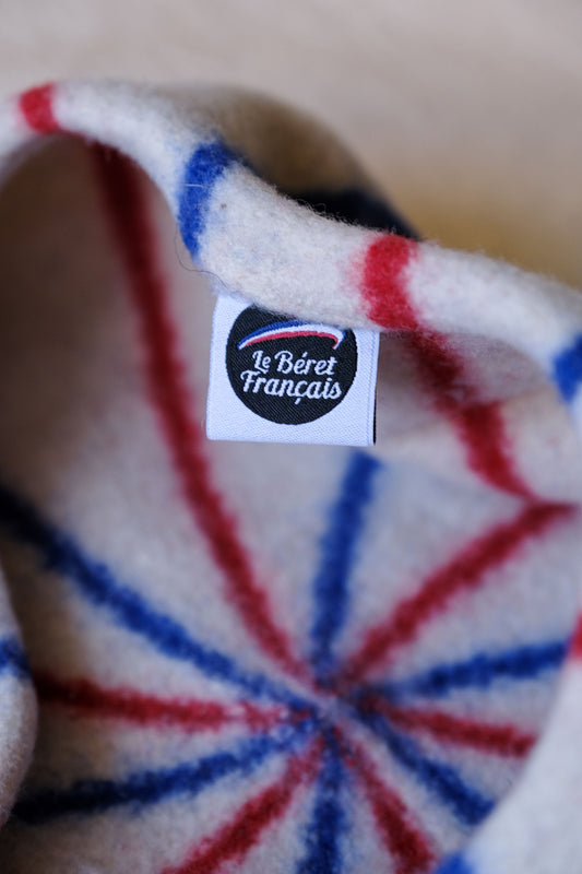 Le Béret Français ウールベレー フランス製のフランスブランドのウールベレー帽、白、青、赤