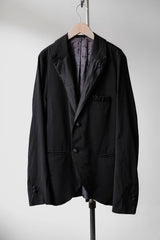 GEOFFREY B. SMALL ウールブレザージャケット イタリアの職人ブランドのハンドメイドウールブレザー。シルクジャカードの裏地付き。