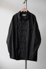 ヨウジヤマモト プールオム A/W16 チャイニーズシャツ ヤマモトヨウジ メンズ メインライン コットン タンスーツ ボタンダウンシャツ