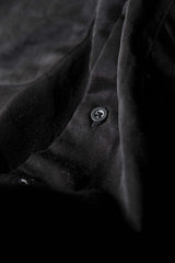 「ジャンニ アントニオ」ノーカラーシャツ ヴィンテージレーヨンノーカラーシャツ