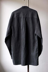 「ウェストレイクカジュアルズ」ノーカラーシャツ ヴィンテージレーヨンノーカラーシャツ