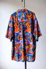 Vintage “Jaime La” Full Print Shirt vintage rayon printed shirt